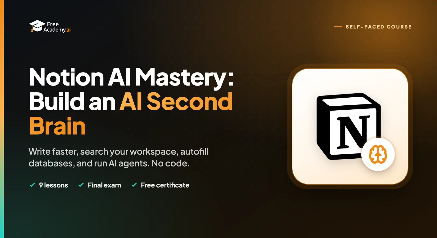 Notion AI Mastery: Build an AI-Powered Second Brain